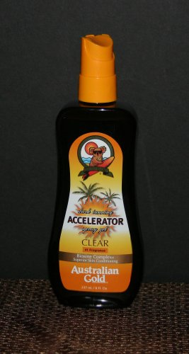 New Label Dark Tanning Accelerator Spray Gel