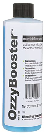 CRC Smartwasher Liquid Microbial Enhancer, 8 oz Bottle, Blue