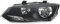 HELLA 1LE 247 051-111 FF/Halogen-Hauptscheinwerfer- ECE - für Linksverkehr - vorne links