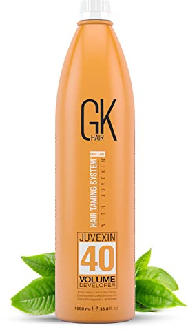 GK HAIR Haarcreme 40 Volumen Entwickler 33,8 Fl Oz für Haarfärbung Bleichmittel - Hochleistungs-Langlebiges, semi-permanentes Haarfarbe Toner Dye