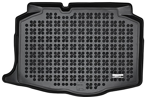 AZUGA Premium Gummi Kofferraumwanne Kofferraummatte rutschhemmend passend für Seat Ibiza ab 6/2017 (vertiefter Standardboden) – wasserdicht, hoher Rand AZ12000461