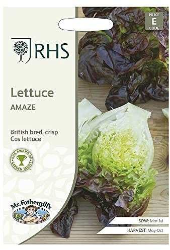 RHS Lettuce Cos Amaze Seeds
