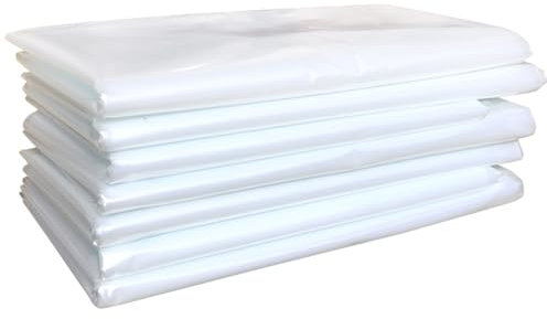 Wuyangcun Film de Serre Transparent Protection Universelle PE Anti-UV et Étanche pour Plantes étangs et semis sans Outils (1x1m)