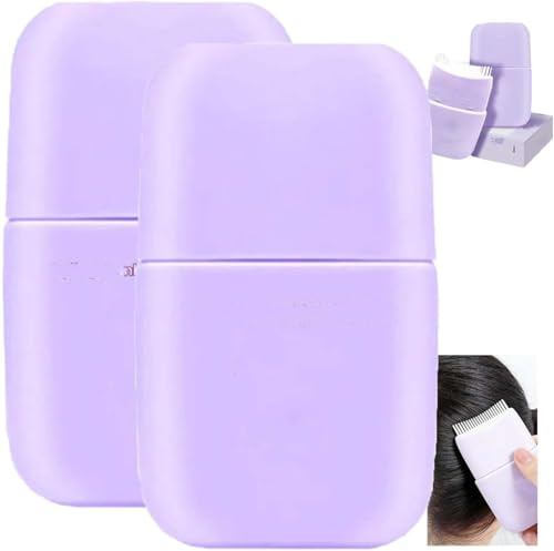 Stylingkamm mit Haarcreme, Haarwachs-Stick mit Bürste, natürliche Inhaltsstoffe, nicht fettend, für abstehende Härchen und Frizz, einfache Anwendung