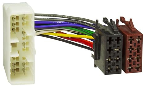 tomzz Audio 7006-001 Radio Adapter Kabel kompatibel mit Chevrolet Daewoo SsangYong auf 16pol ISO Norm