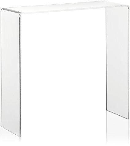 Warenträger als Dekoständer/Schuhdisplay aus original PLEXIGLAS® (20x7x20cm) Präsentationsständer/Verkaufs-Display aus Acrylglas