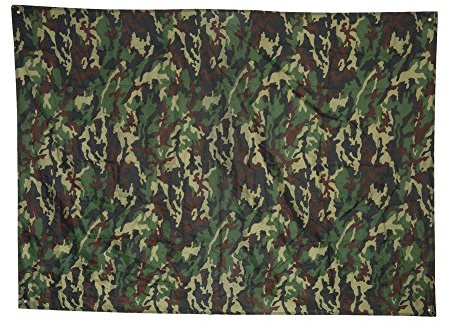 Tarp da Campeggio 2x2m Antipioggia Multifunzionale Portatile con Borsa Inclusa per Escursionismo Outdoor Tappetino Picnic Resistente