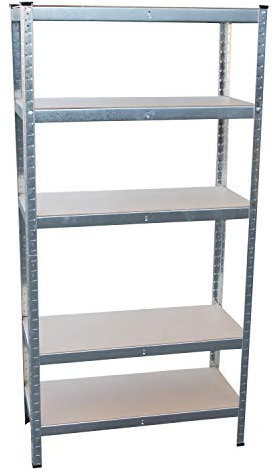 Top-Multi Schwerlastregal Lagerregal 180 x 90 x 40cm - M - 5 Böden - 1 Stück