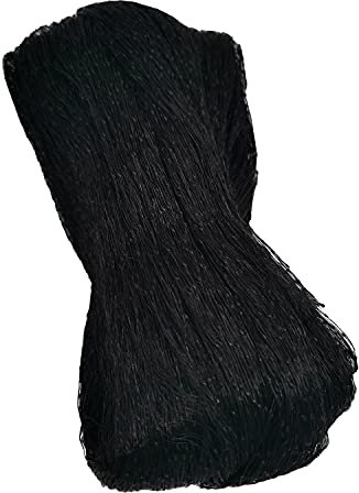 LINSOCLE Filet Anti Oiseaux Noir 4m x 10m - Protection Cerisiers, Arbres Fruitiers & Légumes pour Le Jardin - Empêche Les Dommages des Oiseaux