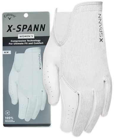 Callaway Golf Women's X Spann Golf Glove (2022 edition) size L