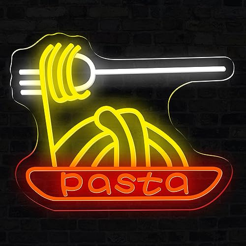 Pasta Neon Skyltar Ljus Anpassad Mat Led Restaurang Ljusskyltar Neon Kök Vägg Konst Mat Shop Skyltar Anpassade Öppningsgåvor Pasta Lover