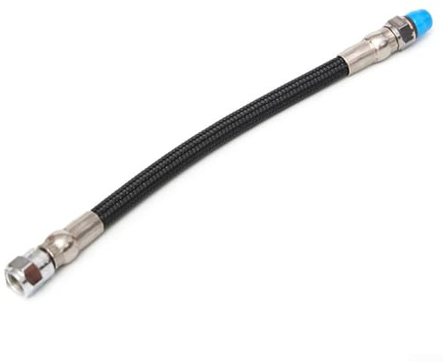 Manguera de alta presión de buceo, chaleco inflable de nailon tejido para construcción de buceo con regulador de respiración para BCD (22,5 cm)