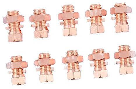 Gatuida 10 piezas Conector Dividido de Superior para de y Tierra Compatible con Cables para Instalaciones Eléctricas y Empalmes