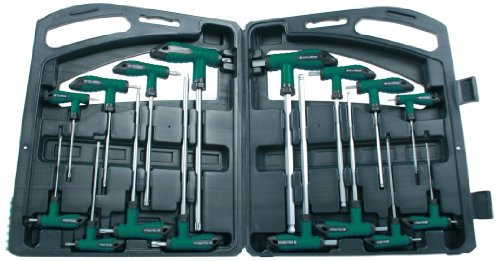 Mannesmann - M18190-16 piezas Juego de mango de destornillador en «T»