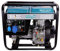 Könner & Söhnen KS 8100HDE Groupe électrogène avec horloge diesel 14 CV 4 temps avec démarreur électronique, régulateur de tension automatique 230 V, préchauffeur, affichage LED, 1 x 16 A, 1 x 32 A