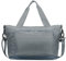 Yomisee Reisetasche Damen Weekender Bag Handgepäck Tasche Sporttasche Travel Duffle Bag Kliniktasche Geburt Fitnesstasche Trainingstasche für Flugzeug Reisen (Grau)