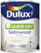 AMK® Dulux Quick Dry Satinwood Wood & Metal Paint 2.5L Pure Brilliant White No Sag Interior Decoration