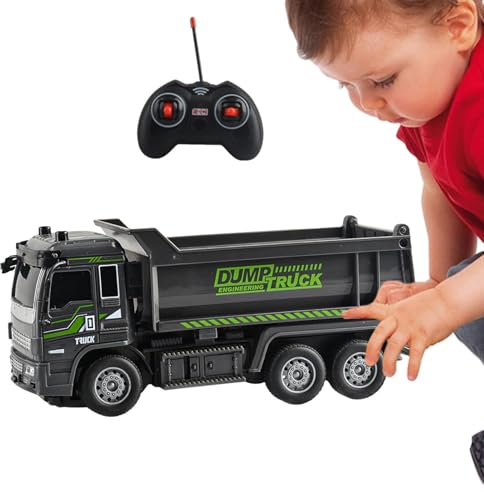 RC-Kran – Echt cooler Mini-Gabelstapler, ferngesteuerter Bagger | Technisches Autospielzeug für Kinder und Erwachsene, Baustellensimulation, langlebiges, realistisches Betriebserlebnis, kann drinnen u