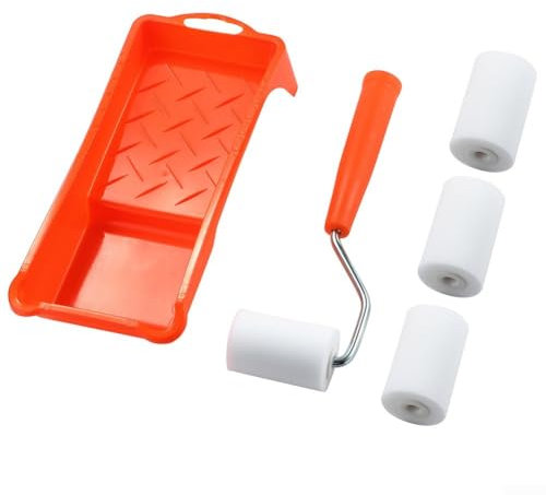 Kit rullo in schiuma da 5,1 cm con vassoio per una facile verniciatura in spazi piccoli e stretti