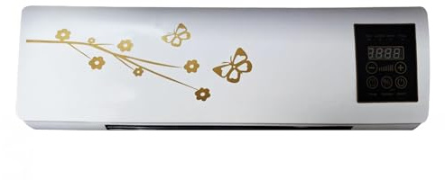 Climafy Portable Ductless Air Conditioner, Wall Mounted Split Max Air Conditioner, Mini Split Ac/Heating System Super Quiet Fast Cooling/Heating for Bedroom Living Room B 1PCS