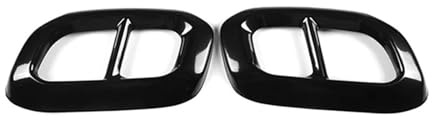 Tapa de Salida de Tubo de Escape para silenciador de Sonido para Mercedes Benz GLC GLE GLS X253 W167 2020,Embellecedor de la Tapa del Tubo de Escape del silenciador de Cola,A-Black