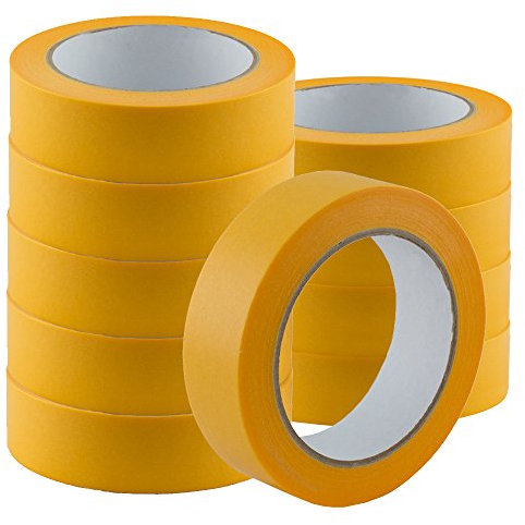 3x Goldband PLUS 50mm Fineline Washi Maler Krepp Abdeck Abklebe Band Klebeband
