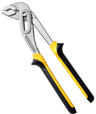 Gunpla 250mm(10) Groove Joint Plier, 46mm Wide Jaw Capacity, Quick-Adjustable Water Pump Pliers, Slip Joint Plier for Home Repair & Plumbing