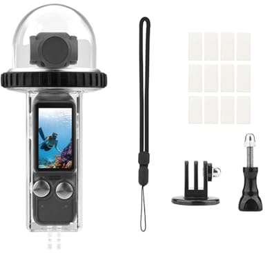 EUGOOCX 40M Waterproof Case for DJI Osmo Pocket 3, Underwater Protective Shell Housing for DJI Pocket 3 Camera Diving Accessories