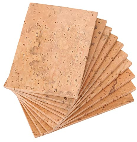 Saxofontillbehör, Korkark Saxofonrengöringssats Instrumenttillbehör 10st/Set Universal Saxophone Sax Neck Joint Cork Sheet For Alto/Soprano/Tenor Saxophone