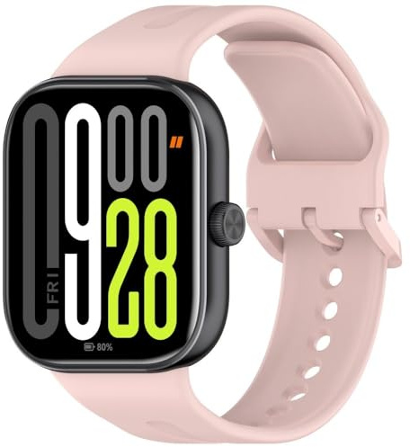 GoodZwetch Ersättningsband för Xiaomi Mi Smart Band 8 Pro / 9 Pro/Redmi Watch 4/Watch 5, mjukt sportband för kvinnor och män