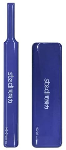 stedi outils pour modélisme - Limes de polissage du verre de précision | Prise en main antidérapante et confortable pour Gundam, modèle militaire - Pièces en résine, Grain 600-800, Lot de 2