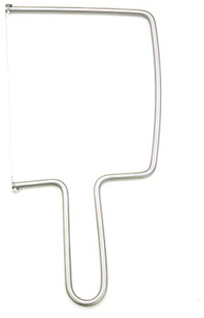 Aeon Design Cheese Slicer/Cutter With Extra 2 Wires-Easy And Fast Cutting Hard Or Semi Hard Block Cheeses-Stainless Steel Kitchen Tool-Long Lasting Wires