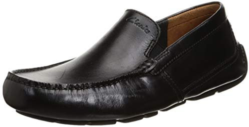 Clarks Herren Markman Plain Mokassin, Schwarz, 47 EU