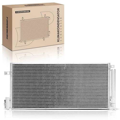 Frankberg Radiatore climatizzatore Condensatore climatizzatore Compatibile con Corsa D S07 1.3L Bravo II 198 1.4L Grande Punto 199 1.4L Corsa D S07 1.6L Corsa D S07 1.4L Replace# 1850158
