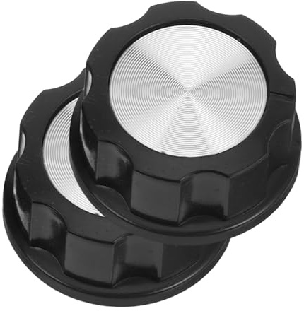 jojofuny 2pcs Universal Control Knob for Air Fryer Oven and Pressure Cooker Kitchen Cooker Accessory Timer Switch Knob for Healthy Cooking and BBQ Grill