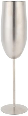 Rostfritt Stål Champagneflöjter, Eleganta Champagne Vinglas Som är Idealisk för Bröllop, årsdag, Fest, återanvändbar Metallvinbägare Kopp 10 X 2,56in, Diskmaskin Säker