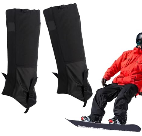 Snöboots Gaiters för Ben och Nederben Vattentät Skydd För Vandringskängor