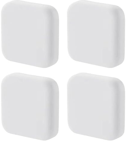 4Pcs Self Adhesive Silicone Anti-Collision Shock Absorbing Cushion Pads | Wall Surface Protection Pad, Impact Absorption Noise Reduction Accessory, Avoid Wall Dents Household Universal Bumper Cushion