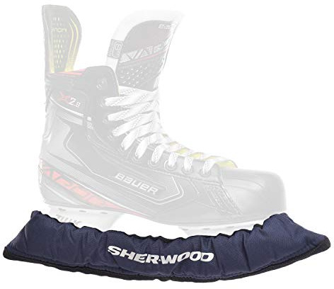 Sherwood Pro Senior Protectores para Cuchillas de Hockey sobre Hielo, Unisex, Eishockey, Marine, Talla única
