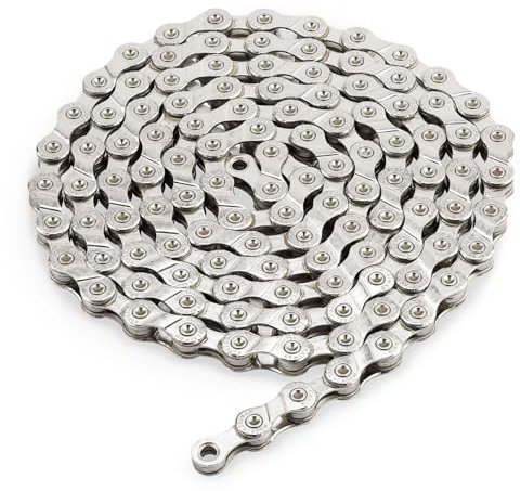 DXC® CN/NINE Fahrradkette 9 fach, 116 Glieder, Fahrrad Kette 9fach mit Quick Link, Bycicle chain, Kette MTB, Kette Road