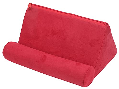 Kudde Tablettställ, 24,5x16,5x12 Cm, Soft Phone Tabletthållare Sängstöd Kudde Tabletthållare för knä, Etc