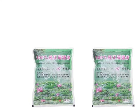 2 unidades de tierra para estanques para plantas acuáticas, tierra para plantas de estanque, lodo de estanque de , medios de crecimiento de plantas para , suministros de jardín
