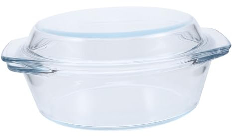 GRIRIW Kasserolle Deckel Auflaufform Für Mikrowelle Und Ofen Hitzebeständig Mit Ergonomischen Griffen Für Zubereitung Und Aufbewahrung Von Speisen