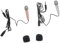 FUNNETOYU 2pcs Miniature Microphone Portable Mic for Mobile Phones and Laptops for Singing Recording and Karaoke Construction No External Power Required Compact for Easy Handling