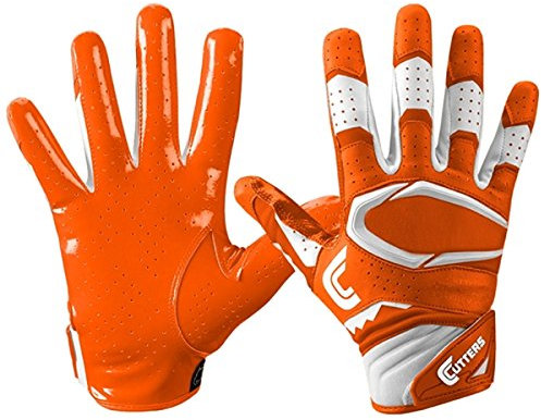Schere Handschuhe Rev Pro Empfänger Handschuh (Paar), Herren, ORANGE(NEW), Erwachsene XXL
