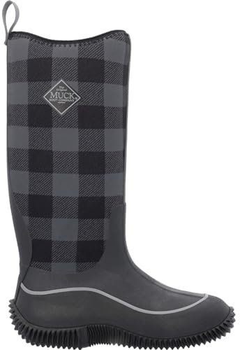 MUCK Women's Hale Tall Boot, Plaid, Size 7(M)