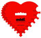 Addi AD4097 Heart Gauge, Kunststoff, One Size, Einheitsgröße