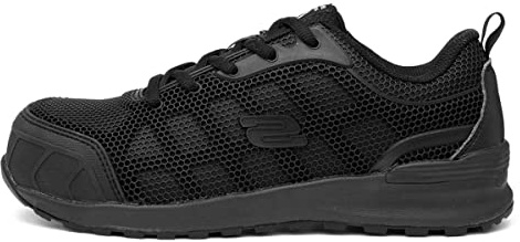 Skechers Women's Bulkin Ayak Industrial Shoe, Black, 6 UK