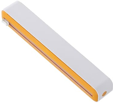 Qudinip Dispenser per Pellicola Trasparente Taglierina Regolabile in PP Premium per la Preparazione del Cibo Conservazione Facile e 14,4x2,0x2,2 Pollici