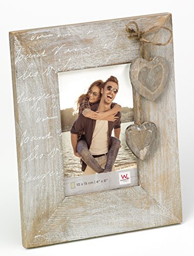 Walther Design Cadre Photo Walther Design Marron 10 x 15 cm Le Coeur Portrait Frame QH015P